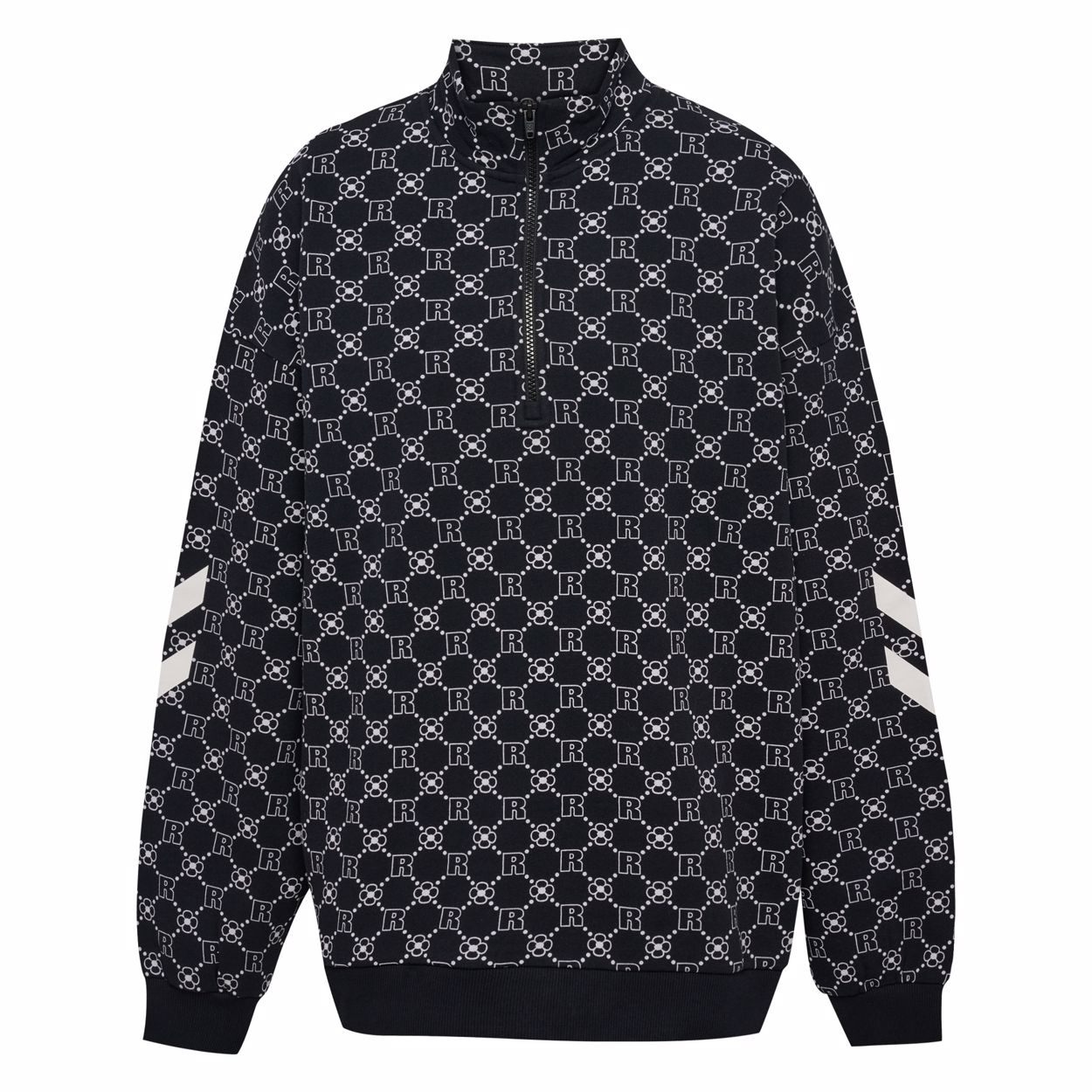 hmlOVERSIZED HALFZIP DBU ROTATE